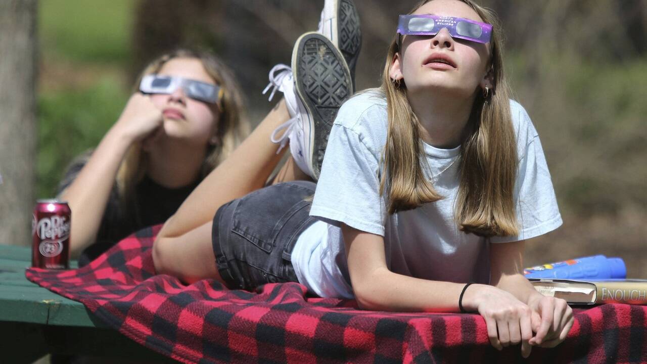 Die Sonnenfinsternis war ein Naturschauspiel der besonderen Art.  