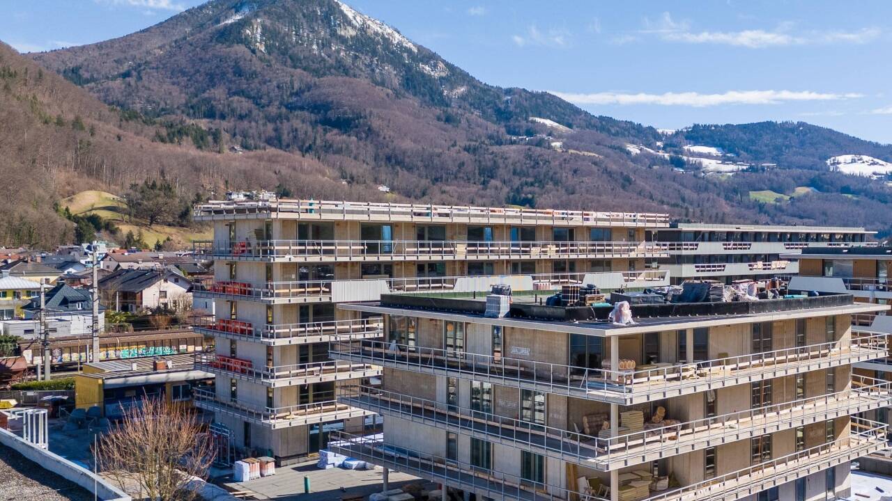 In Salzburg mangelt es an Grundstücken. Gebaut wird im Moment im Stadtteil Parsch.  
