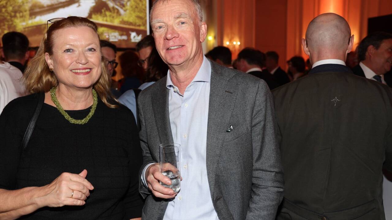 Bettina Ganghofer und Johannes Honsig Erlenburg. 