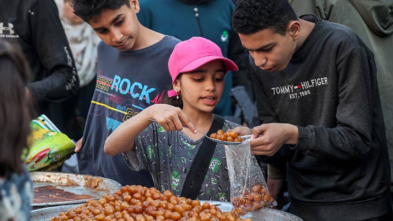 Auch in Gaza werden Vorbereitungen für das Zuckerfest getroffen 