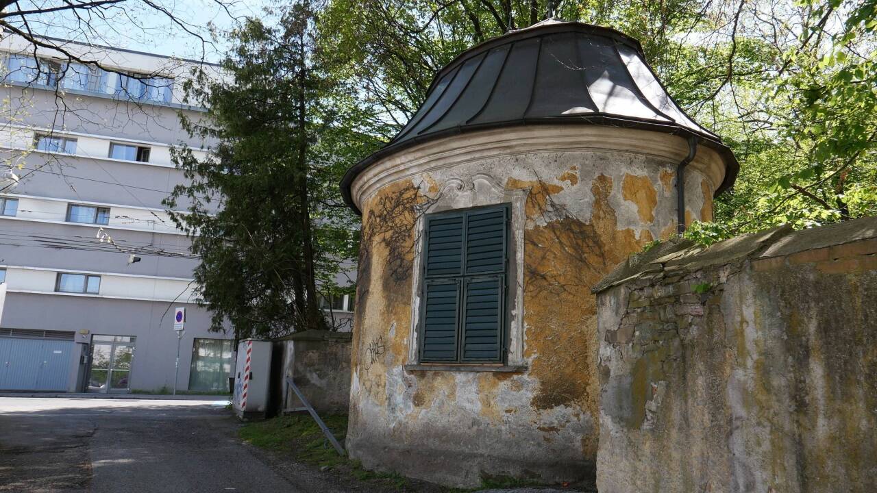Pläne für eine Restaurierung des Gartenpavillons werden bereits geschmiedet.  