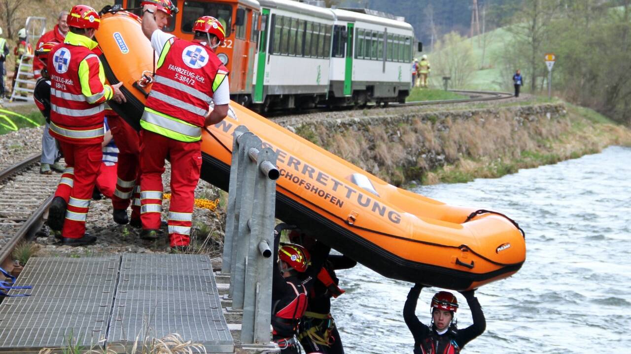 Rund 350 Einsatzkräfte waren an der Übung am Samstag beteiligt. 