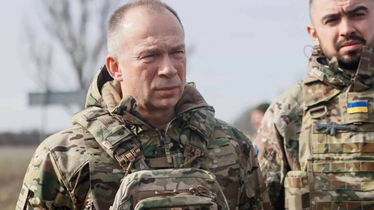 Syrskyj sieht sein Land in der Defensive 