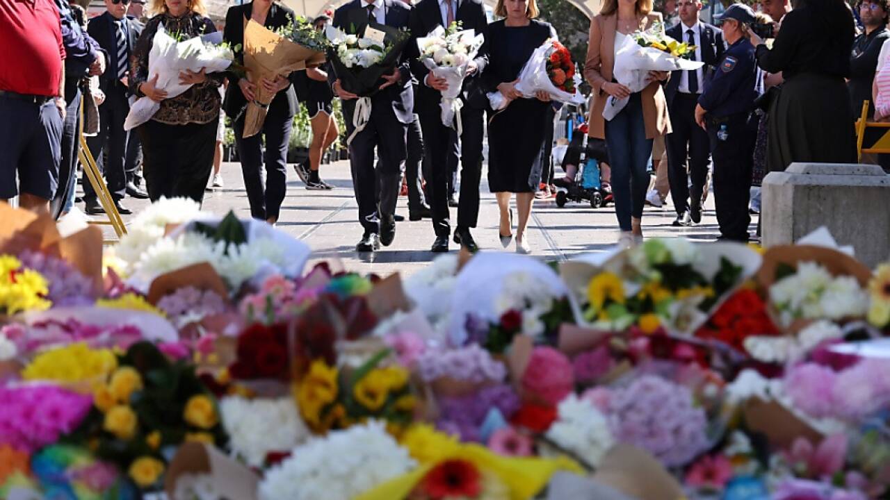 Trauer nach dem Messerangriff in Australien 