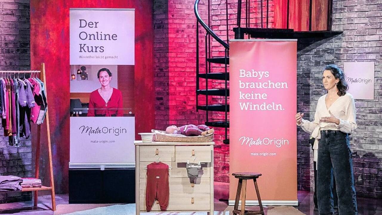 Mata-Origin-„Frontfrau“ Magdalena Binder präsentierte den Investoren der Puls4-Show „2 Minuten, 2 Millionen“ das Konzept der Firma – und die größere Vision dahinter. 