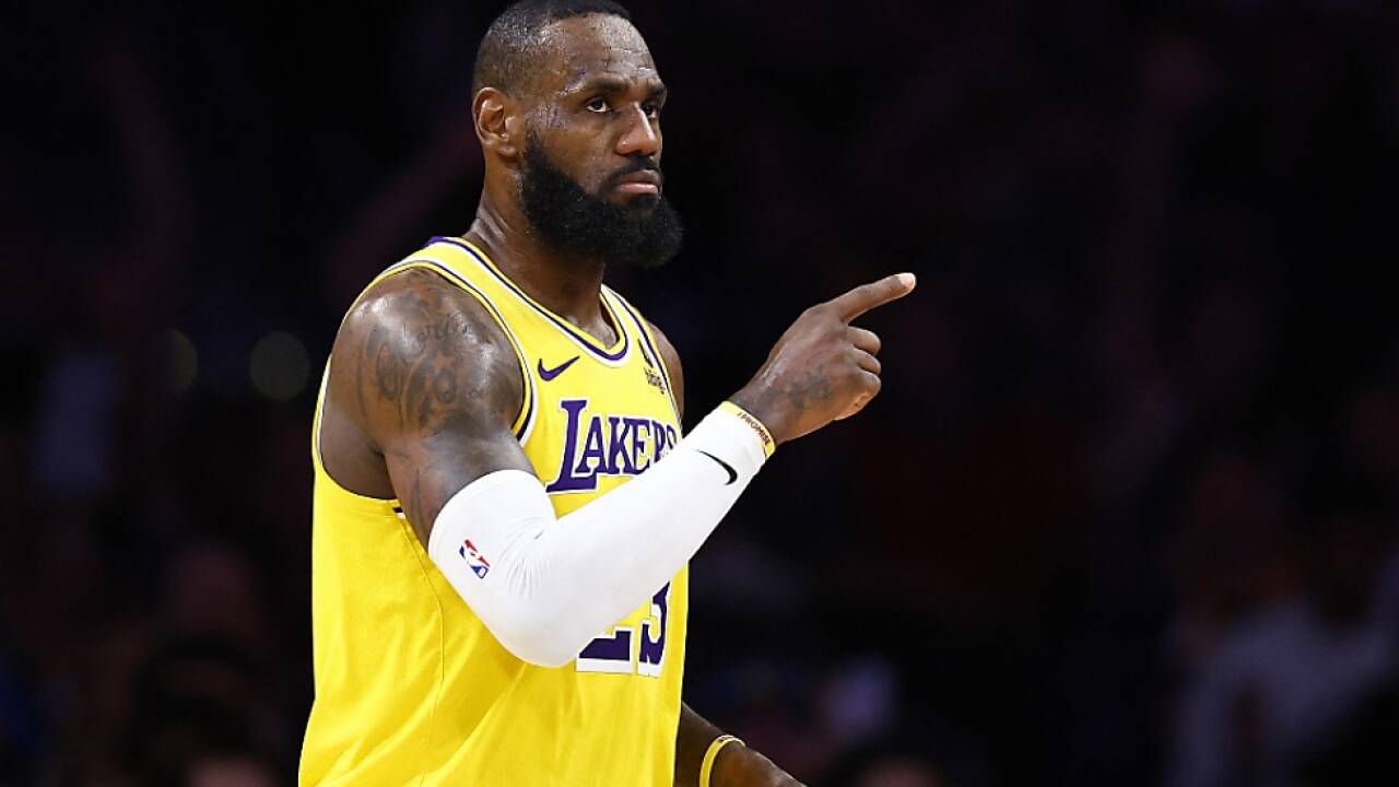 LeBron James vertritt in Paris die USA 