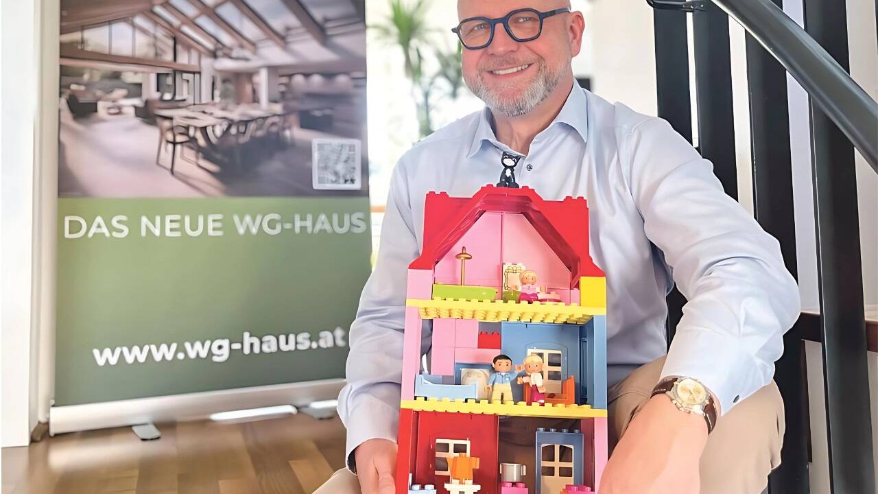 Mit seinem Konzept will Peter Kremser Wohnen zum halben Preis ermöglichen. 