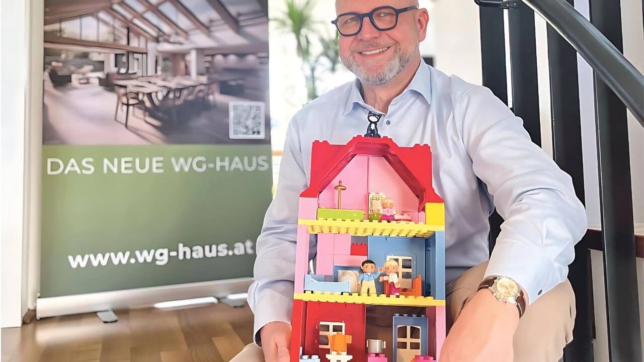 Mit seinem Konzept will Peter Kremser Wohnen zum halben Preis ermöglichen. 