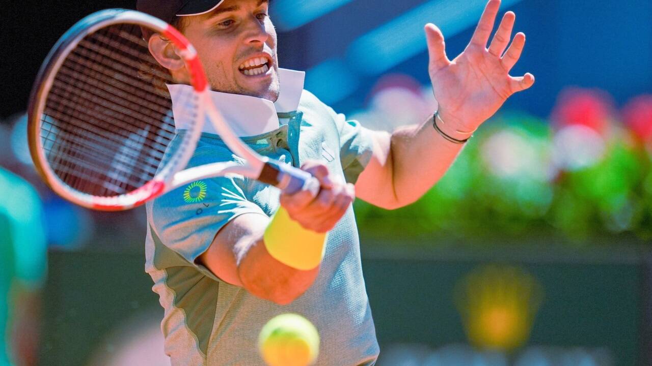 Dominic Thiem kämpfte Felipe Meligeni Alves nieder. 