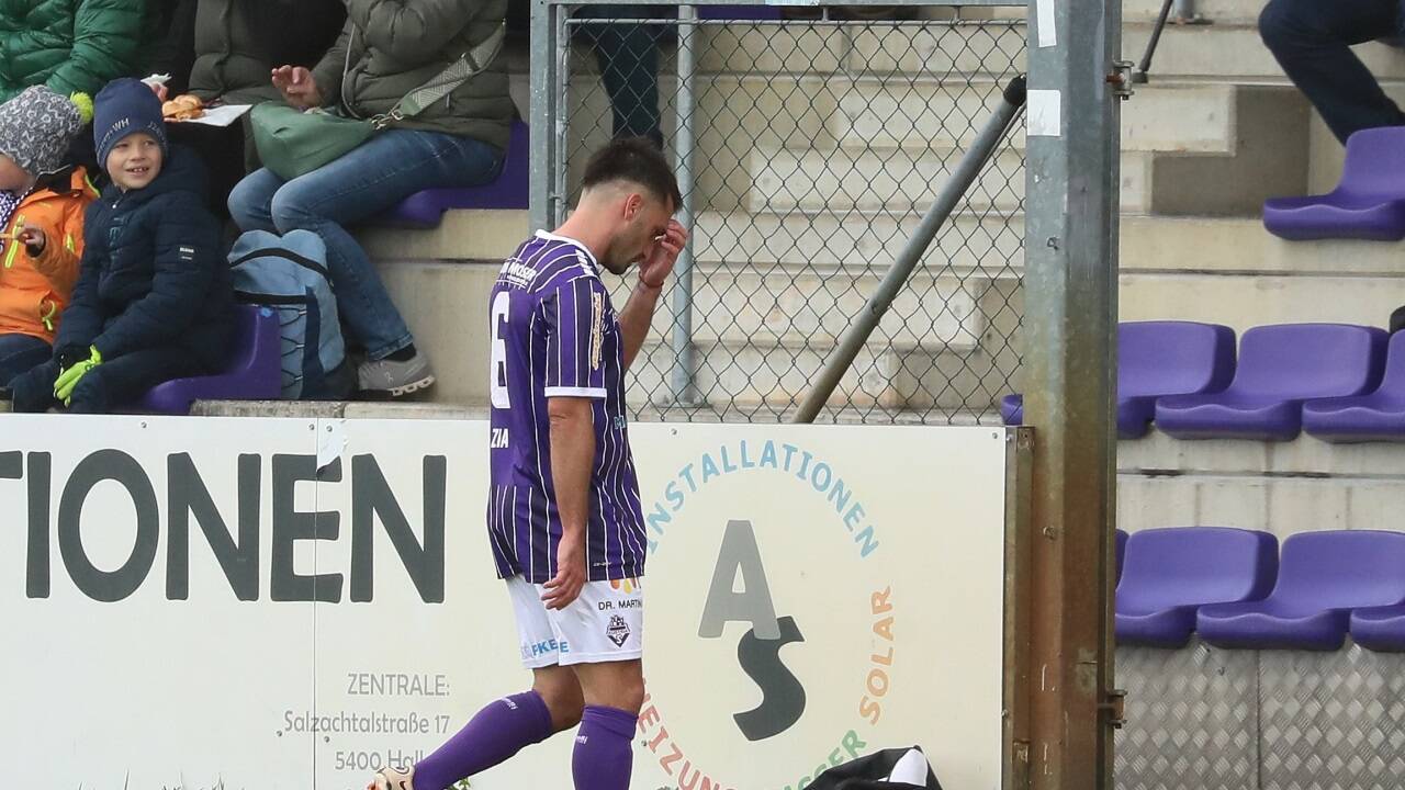 Austria Salzburg: Schlechte Nachrichten für Routinier Rene Zia und Co. Austria Salzburg: Schlechte Nachrichten für Routinier Rene Zia und Co.