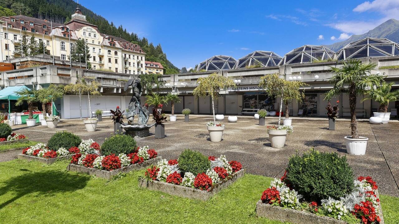 Das Kongresshaus (oder „Gasteins Historic City“) mit seinen Kuppeln soll wieder belebt werden. 