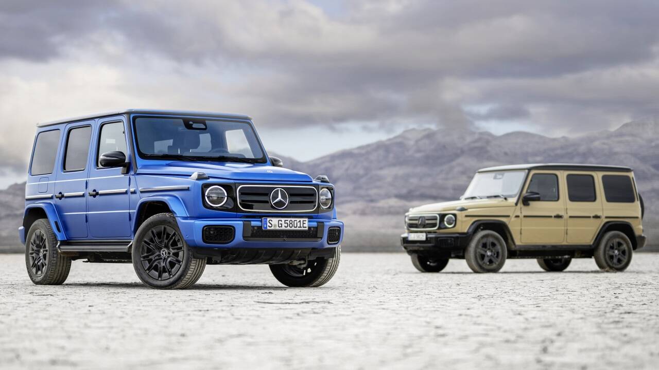 Tradition und Fortschritt: Die G-Klasse von Mercedes fasziniert. 