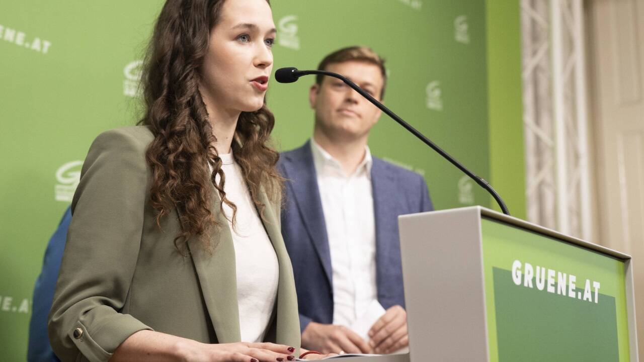 Lena Schilling in der Defensive. Lena Schilling in der Defensive.