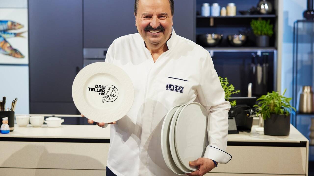 Impressionen der neuen TV-Show von Johann Lafer: „Drei Teller für Lafer“. Impressionen der neuen TV-Show von Johann Lafer: „Drei Teller für Lafer“.