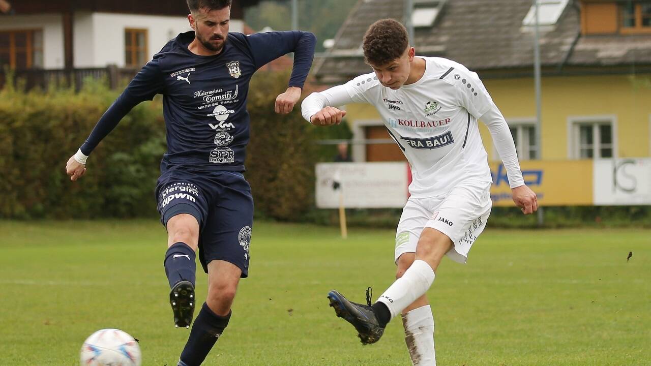 Thalgaus Routinier Fabian Aigner (links) wechselt in die 1. Klasse Nord. 