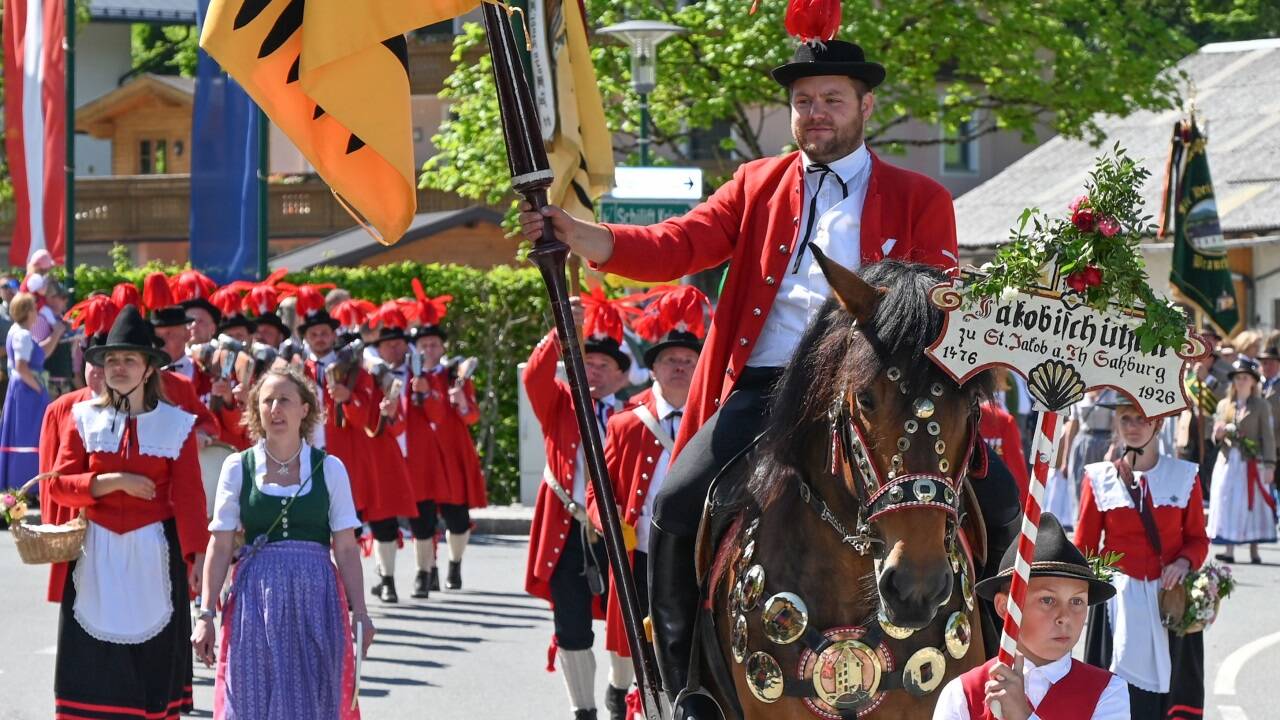 Die Jakobischützen aus St. Jakob am Thurn.  