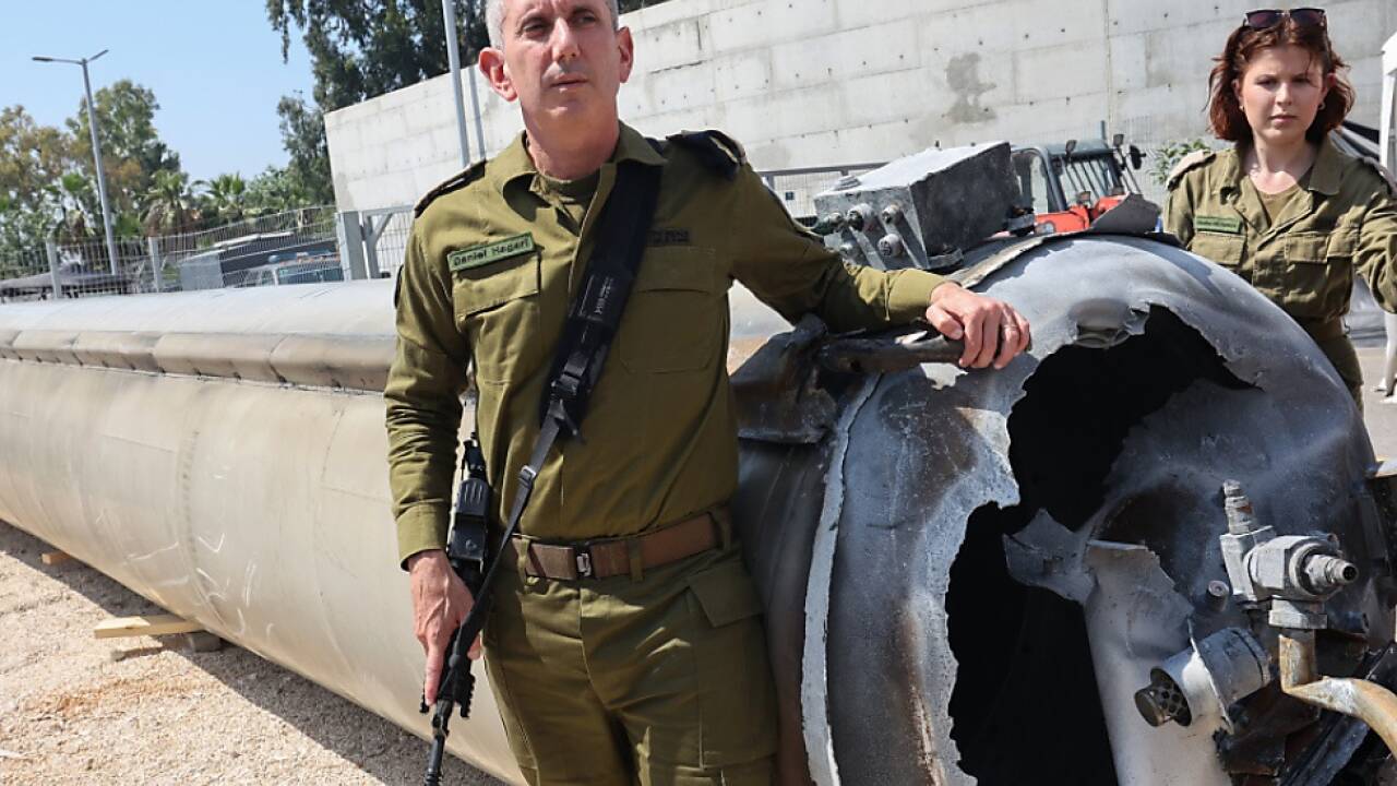 Hagari: 'Taktische Anpassungen' bei Militäroperationen in Rafah 