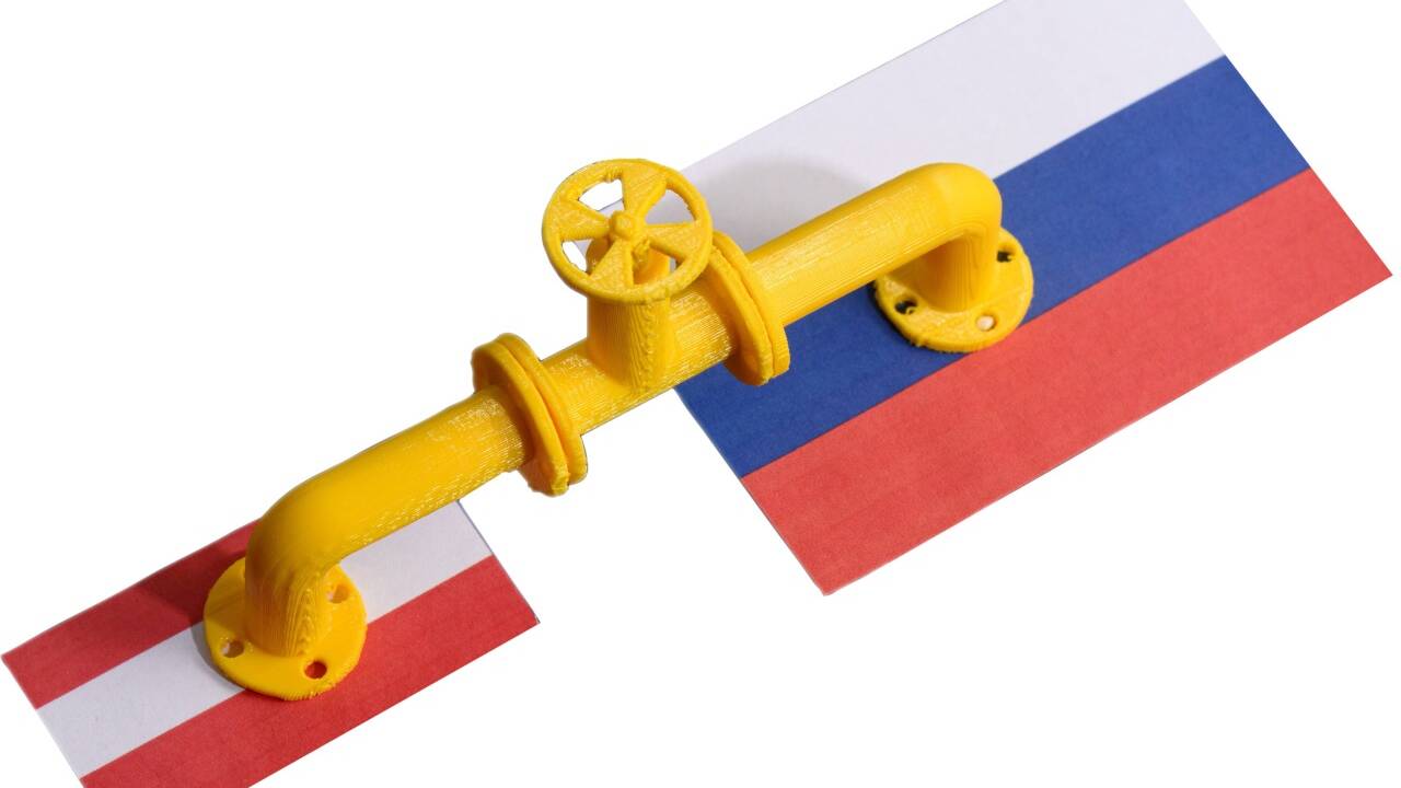 Österreichs ist zu einem hohen Grad von russischem Erdgas abhängig.  