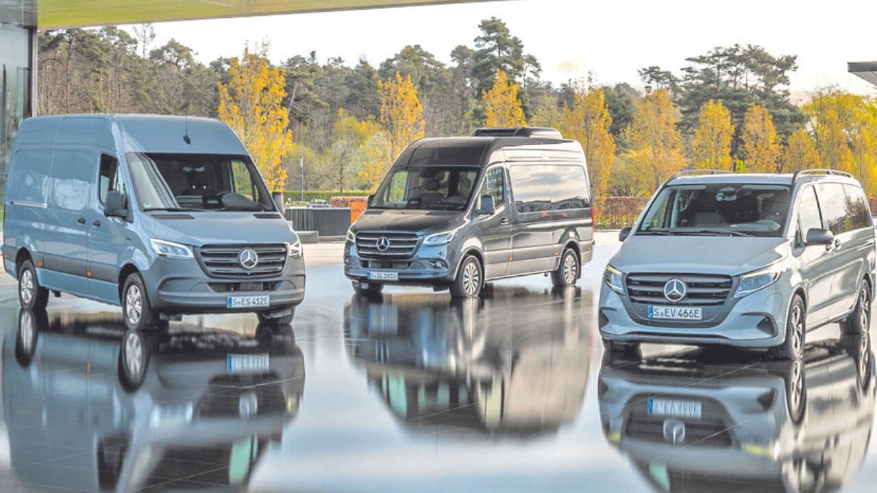 Die neue Van-Generation von Mercedes-Benz.  