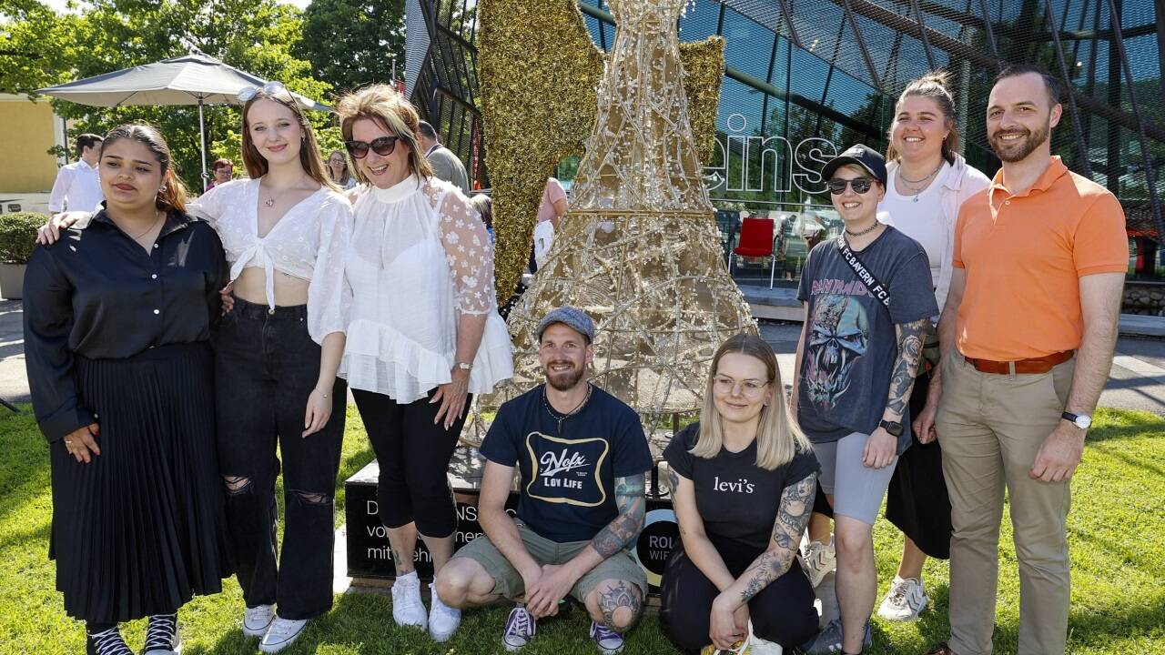 Am Dienstag wurde das „Denkmal für das behinderte Leben“ feierlich eingeweiht.  