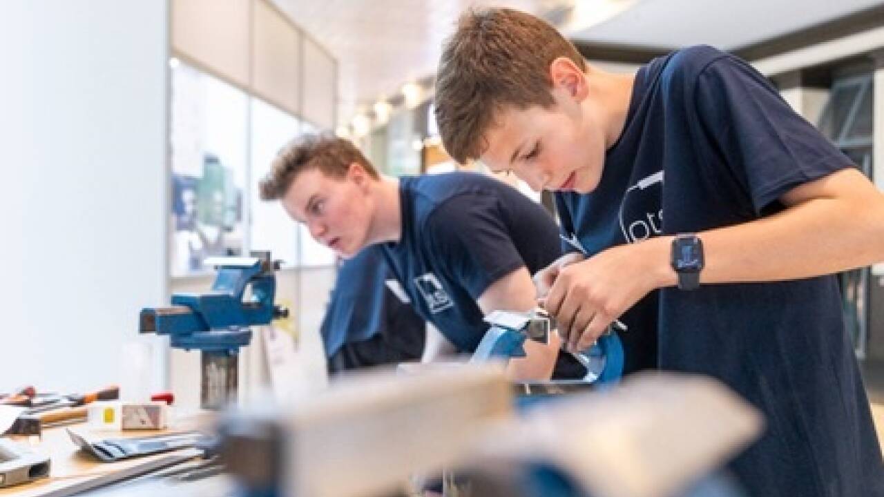 Beim Landeswettbewerb der Polytechnischen Schulen im Europark stellten die Schülerinnen und Schüler ihr Können unter Beweis.  