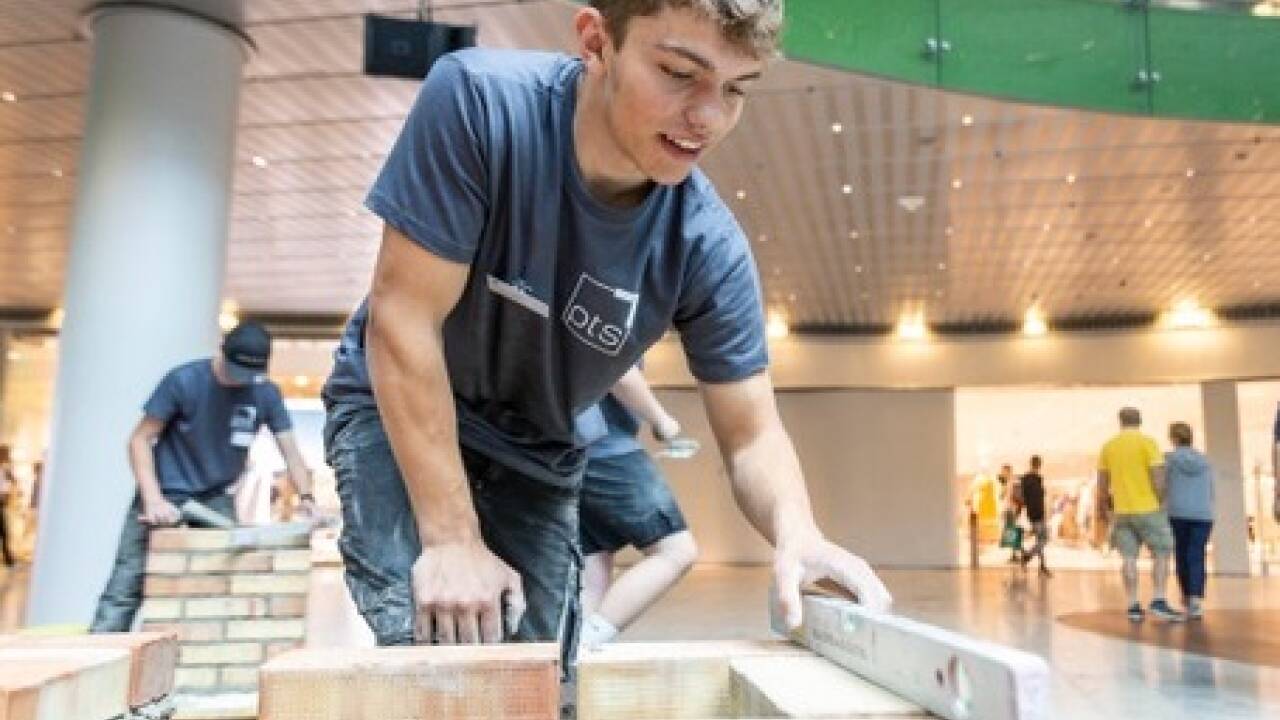 Beim Landeswettbewerb der Polytechnischen Schulen im Europark stellten die Schülerinnen und Schüler ihr Können unter Beweis.  
