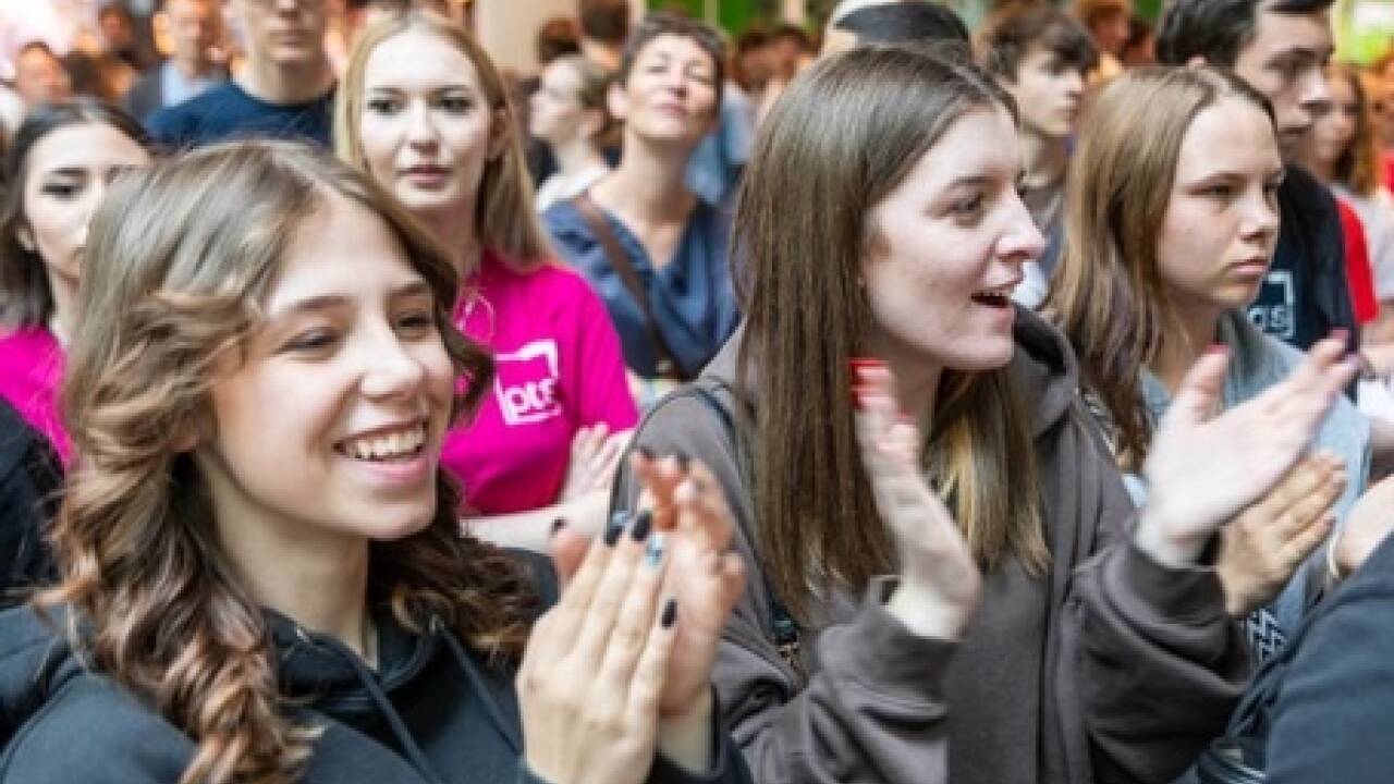 Beim Landeswettbewerb der Polytechnischen Schulen im Europark stellten die Schülerinnen und Schüler ihr Können unter Beweis.  