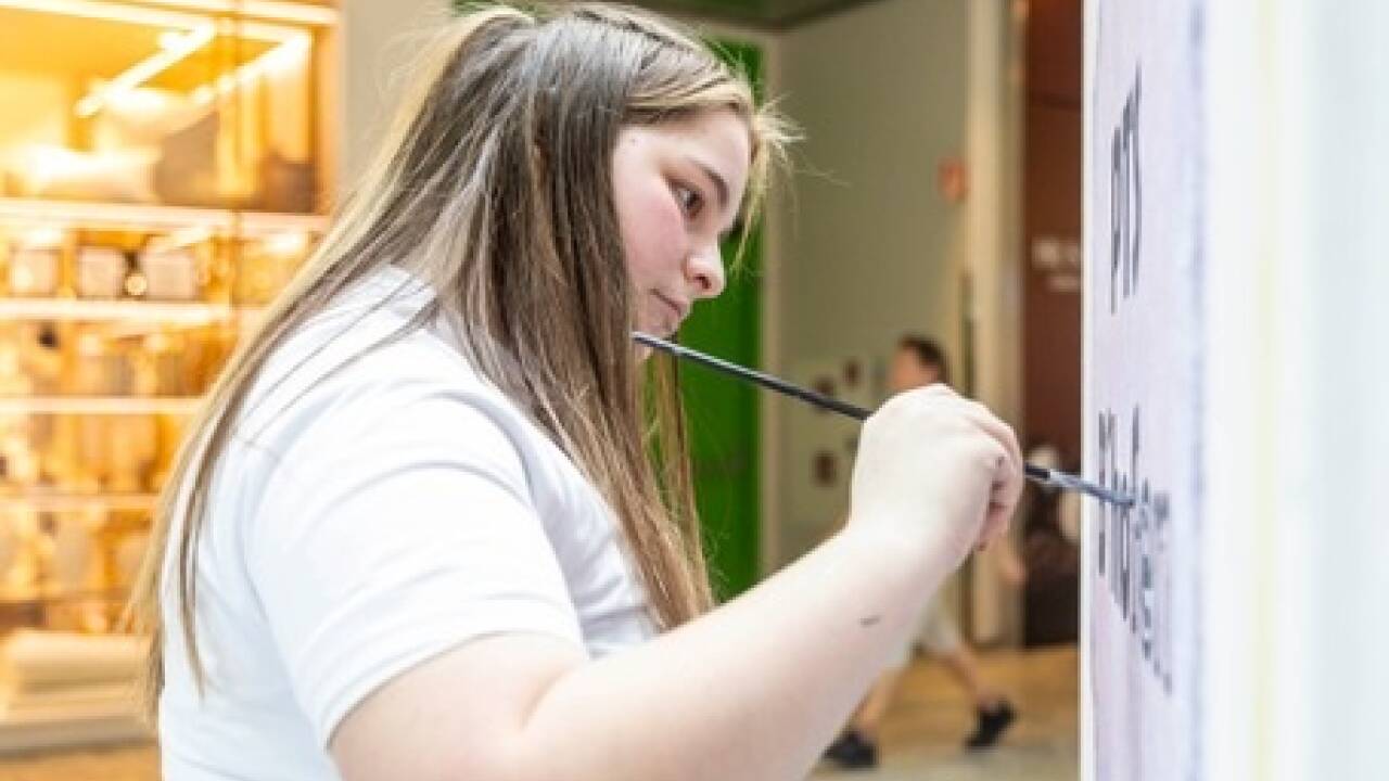 Beim Landeswettbewerb der Polytechnischen Schulen im Europark stellten die Schülerinnen und Schüler ihr Können unter Beweis.  