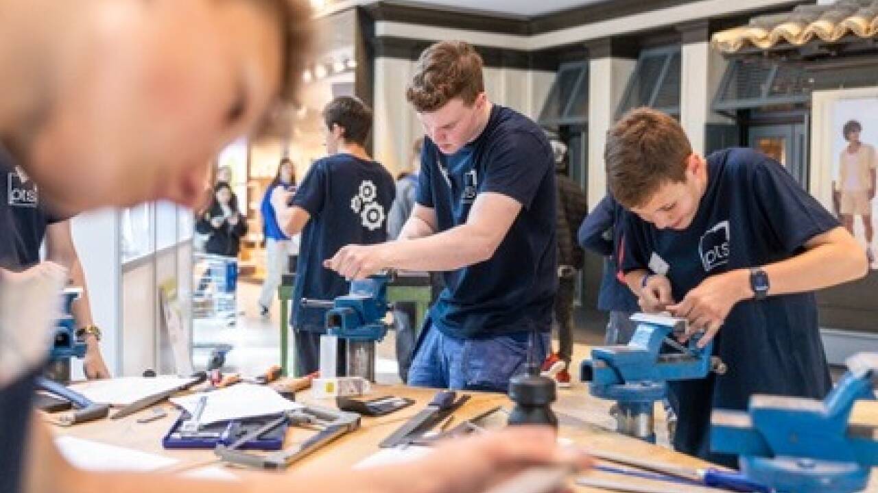 Beim Landeswettbewerb der Polytechnischen Schulen im Europark stellten die Schülerinnen und Schüler ihr Können unter Beweis.  