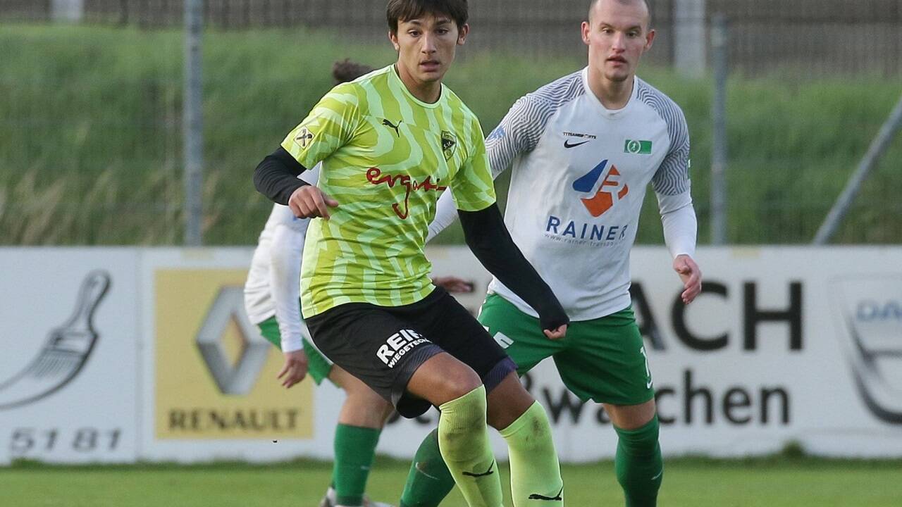Bürmoos-Youngster Lazar Ugrinovic erzielte beim 3:1-Sieg in Golling zwei Tore.  