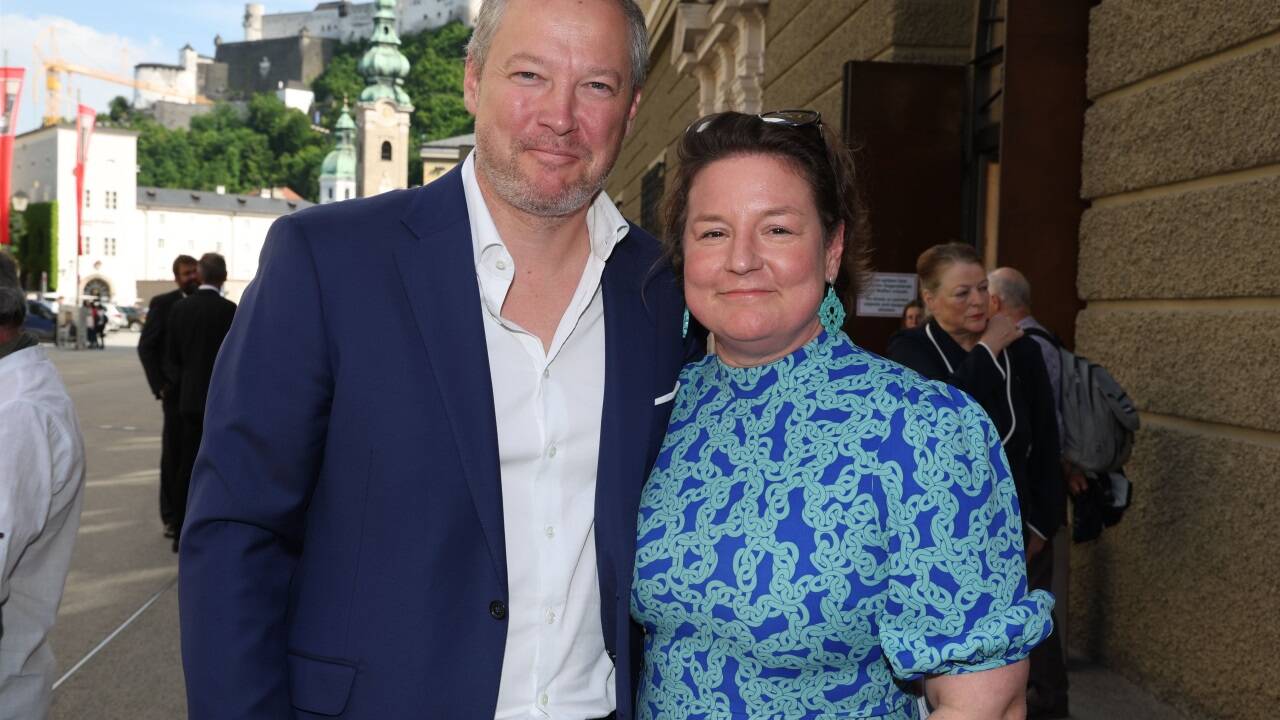 Haubenkoch Andreas Döllerer mit Ehefrau Christl. 