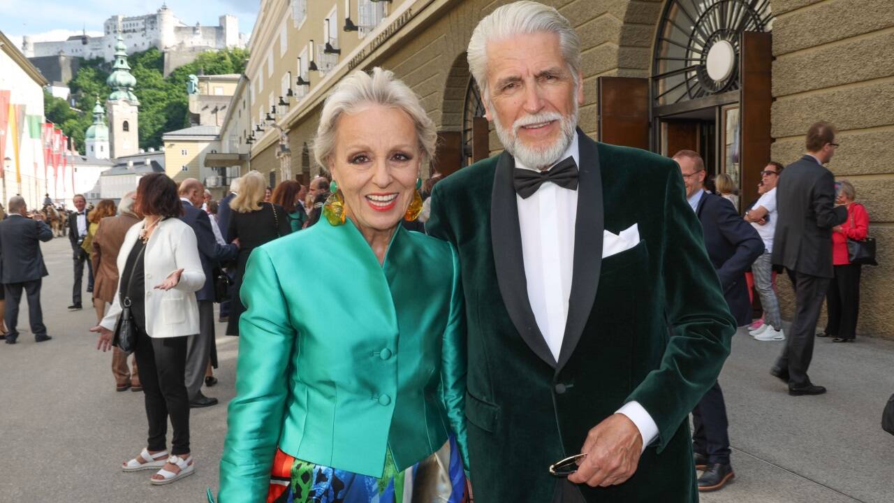 Eva Maria Baronin von Schilgen und Klaus Mathis. 