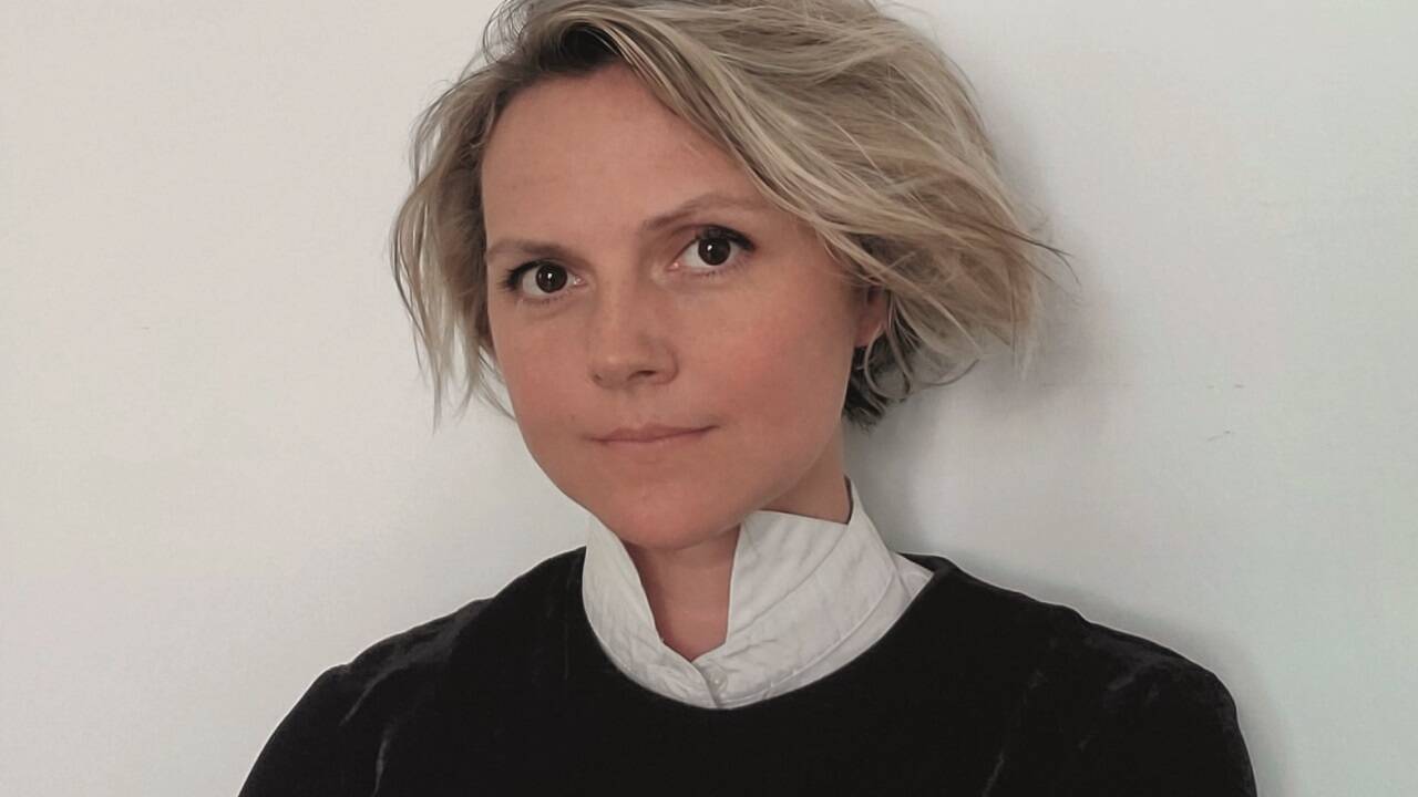 Die belarussische Autorin Volha Hapeyeva 
