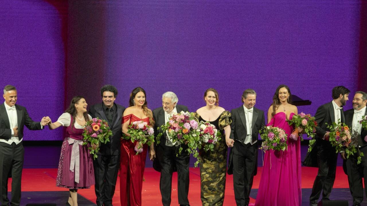 Stelldichein großer Stimmen: Erwin Schrott, Cecilia Bartoli, Rolando Villazón, Sonya Yoncheva, Plácido Domingo, Elena Stikhina, Dmitry Korchak, Aida Garifullina, Bekhzod Davronov, René Barbara   Stelldichein großer Stimmen: Erwin Schrott, Cecilia Bartoli, Rolando Villazón, Sonya Yoncheva, Plácido Domingo, Elena Stikhina, Dmitry Korchak, Aida Garifullina, Bekhzod Davronov, René Barbara
