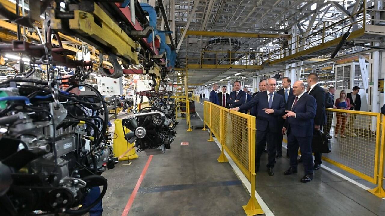 Etwa ein Jahr altes Bild aus der GAZ-Fabrik in Nischni Nowgorod 