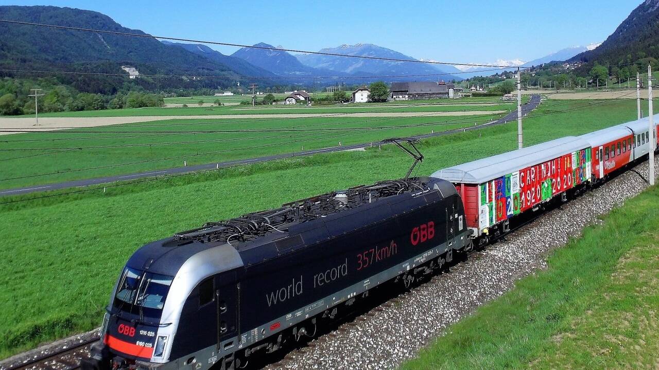 Der Fahrradzug von Salzburg nach Kärnten startet zu Fronleichnam. Im Gepäckwagen bietet er Platz für bis zu 100 Fahrräder.  