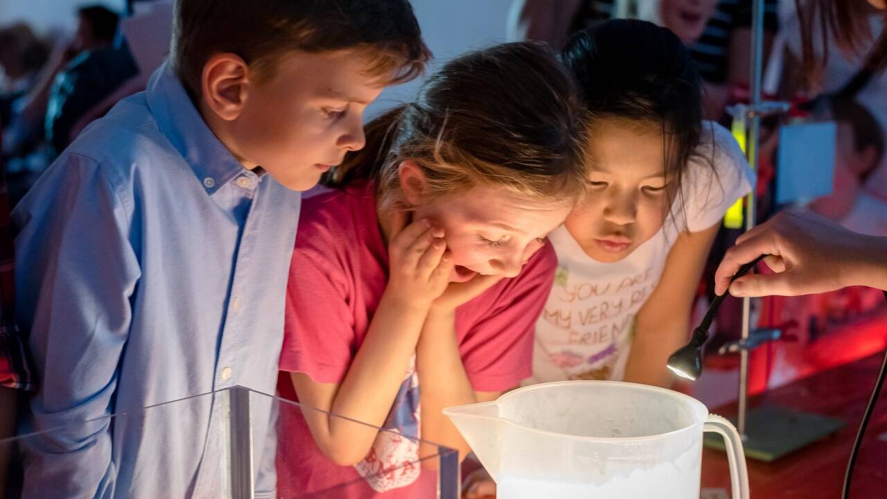 Lange Nacht der Forschung am Freitag lockt Besucherinnen und Besucher jeden Alters. Lange Nacht der Forschung am Freitag lockt Besucherinnen und Besucher jeden Alters.
