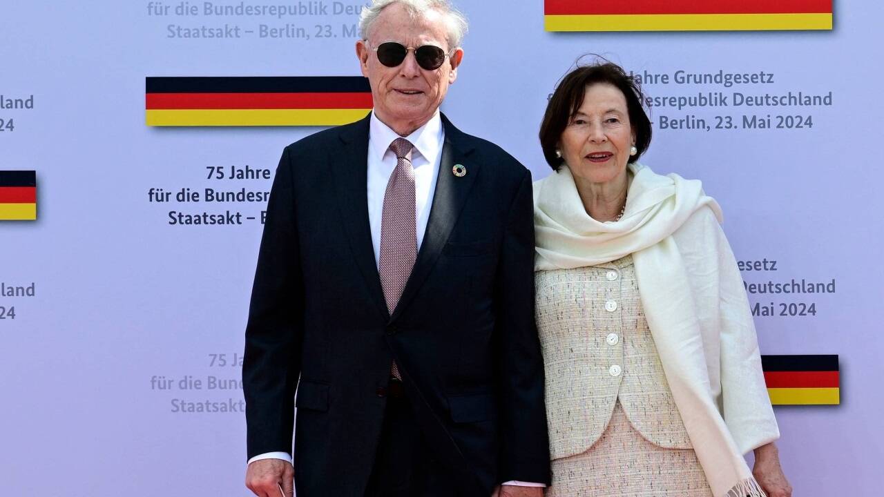 Deutschlands ehemaliger Präsident Horst Köhler mit seiner Frau Eva. 