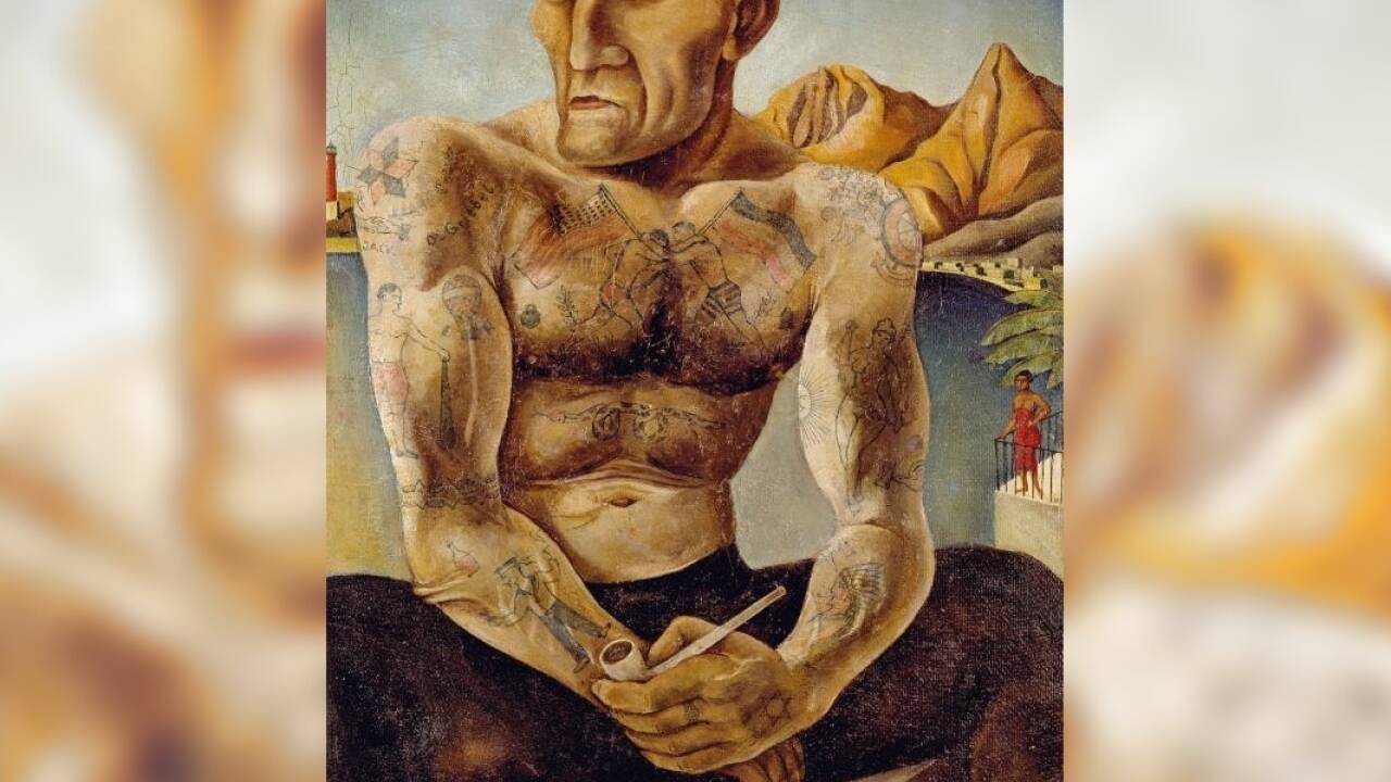 Von der Zeit gezeichnet: „Der Schiffsheizer“ von Otto Griebel (1920). 