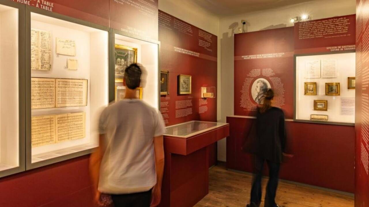 Schau zeigt, wo und was Mozart tafelte 