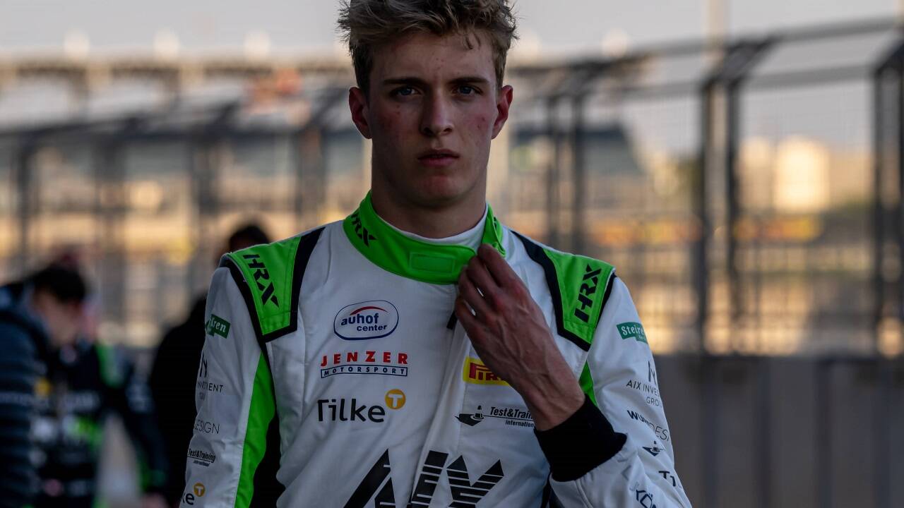 Charlie Wurz fährt in der Formel 3.  