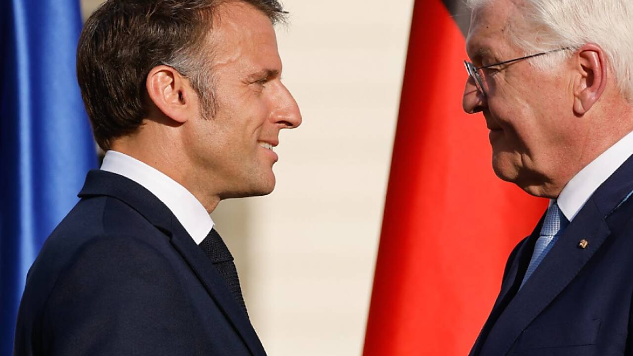 Die Präsidenten Macron und Steinmeier in Berlin 