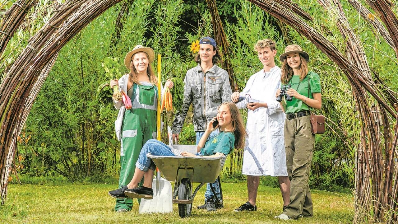 Junge Erwachsene können sich ein Jahr für die Umwelt einsetzen. 