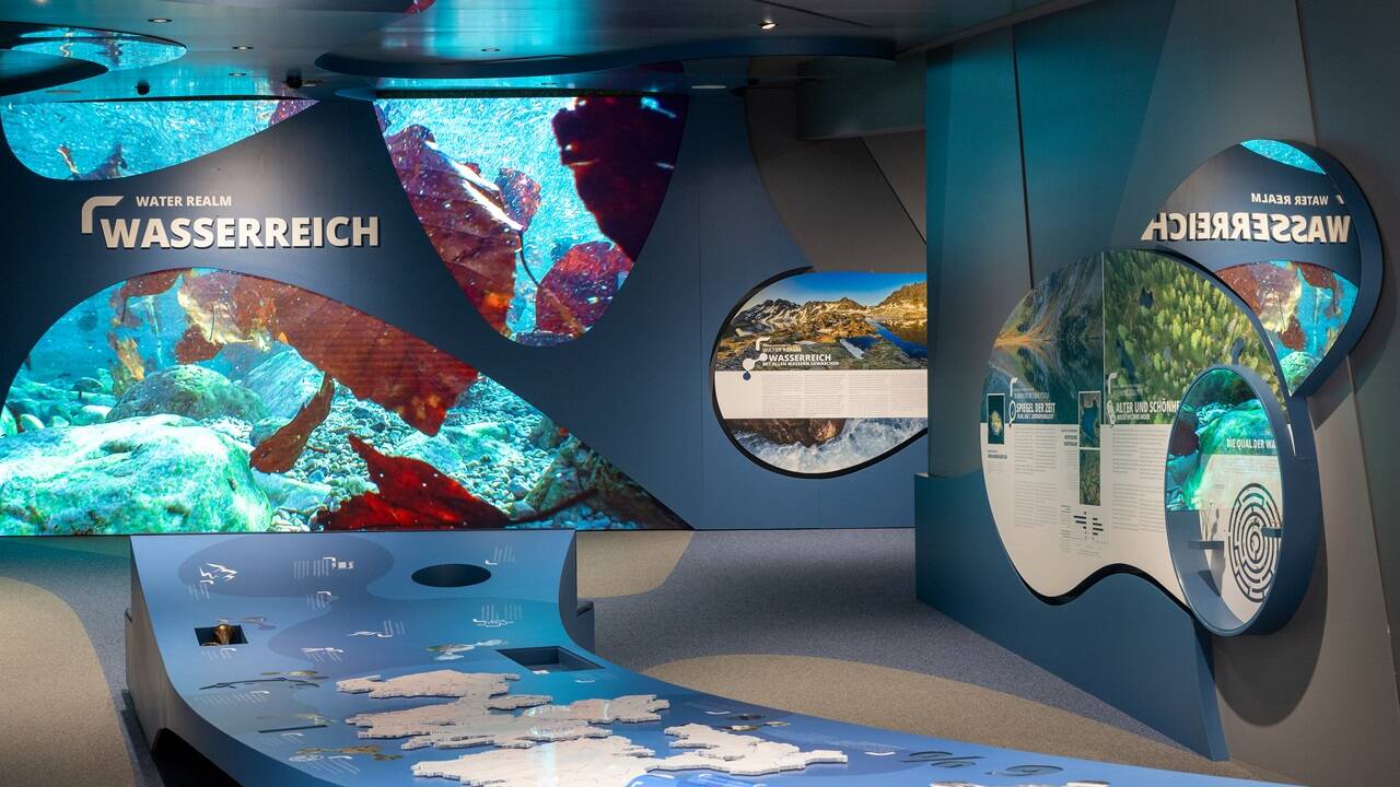 Nationalpark Welten Hohe Tauern – eine Ausstellung zum Erkunden, Berühren und Begreifen. 