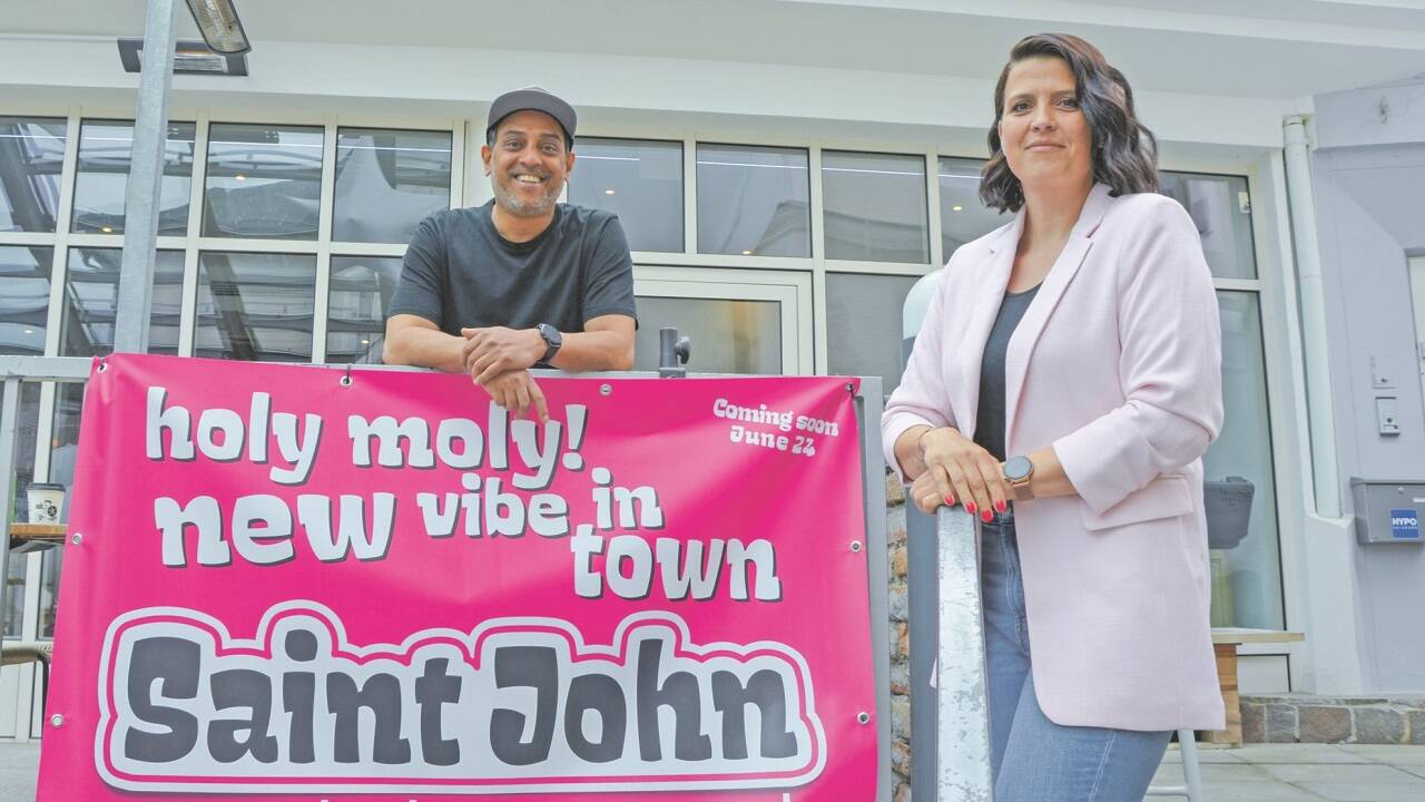 Ashwani und Heike Chand eröffnen im Juni das neue Nachtlokal „Saint John – holy music pub“.  