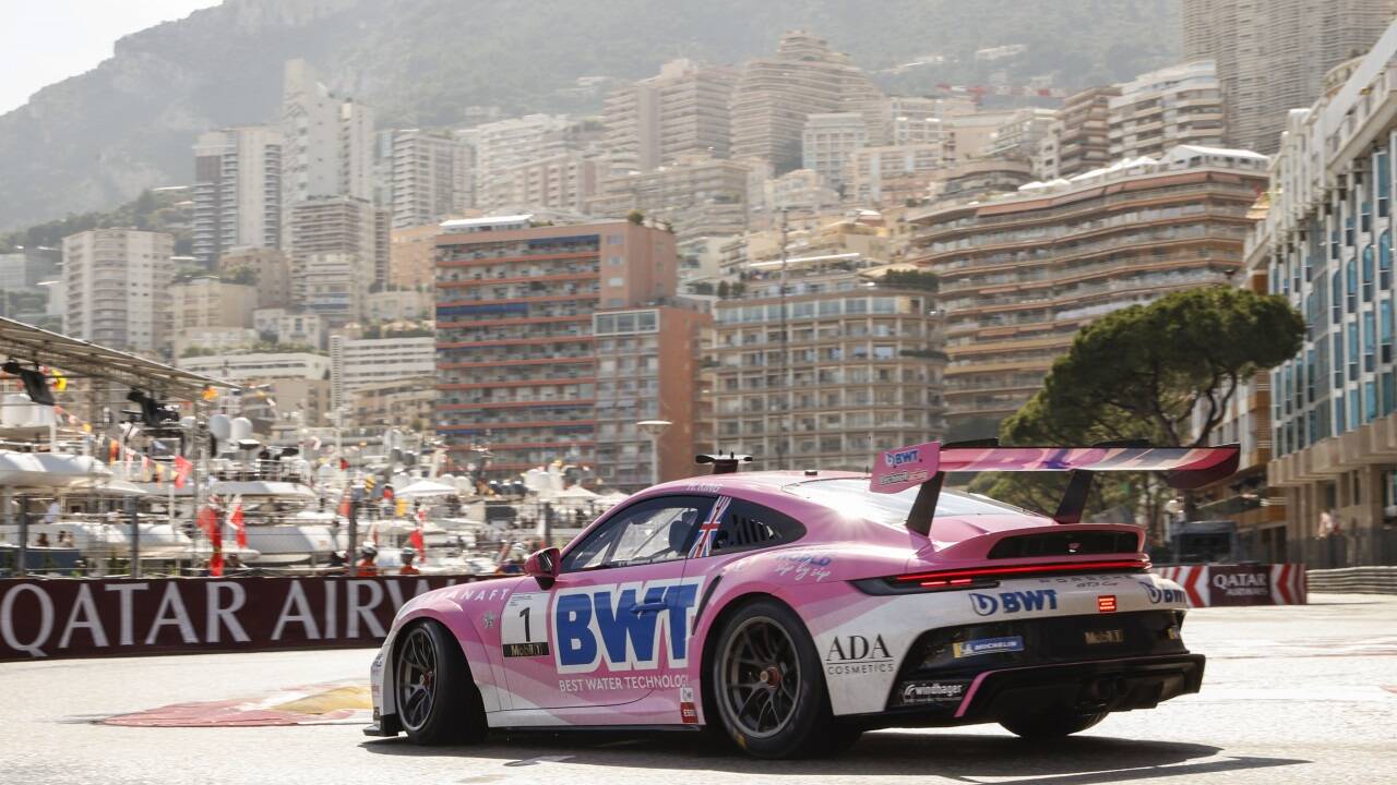 Harry King wurde in Monaco Zweiter.  