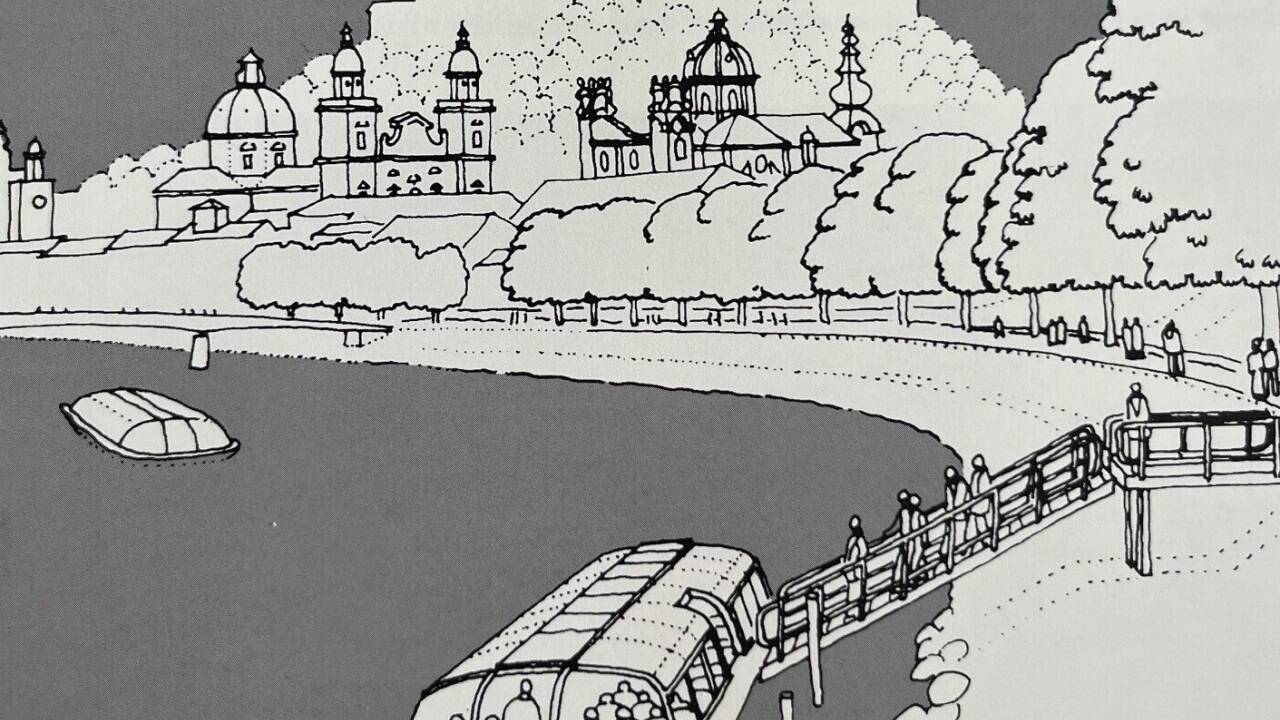 So stellte sich Garstenauer das Park-and-Boat-System vor. So stellte sich Garstenauer das Park-and-Boat-System vor.