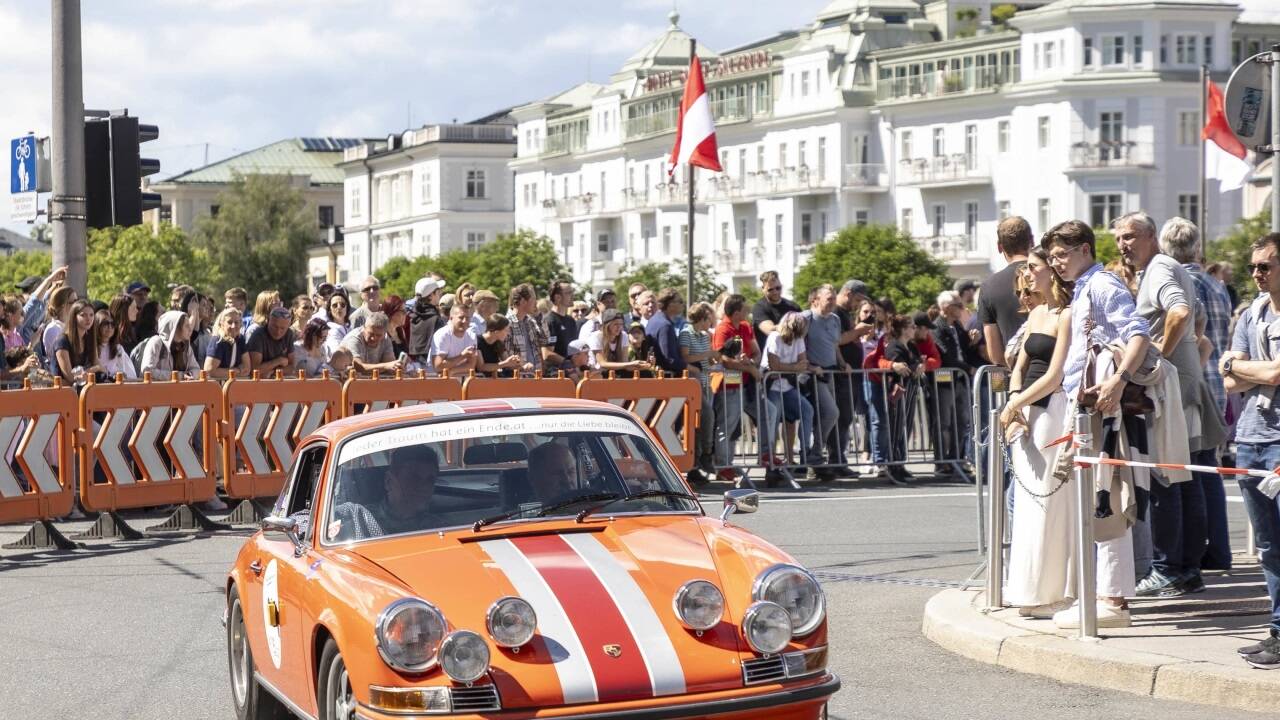 Einblicke in den Stadt Grand Prix von Salzburg. 