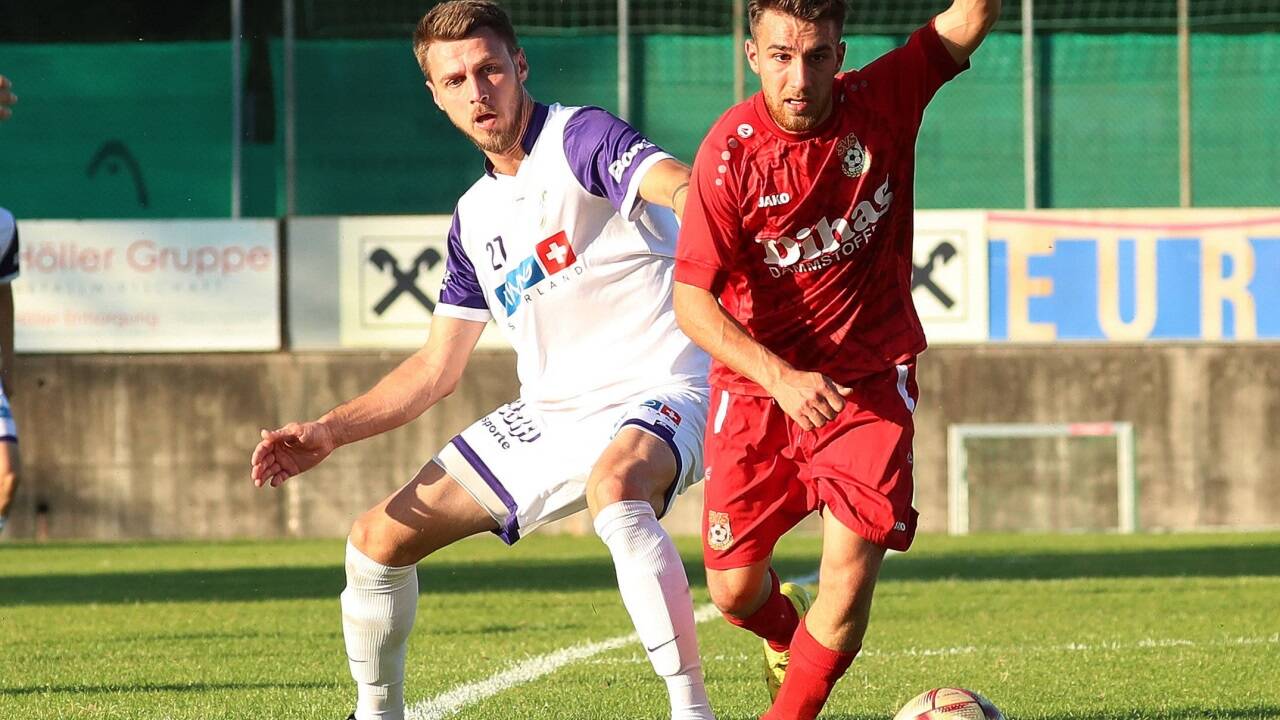Hasudin Rasidovic (links) verletzte sich in Bad Hofgastein. 