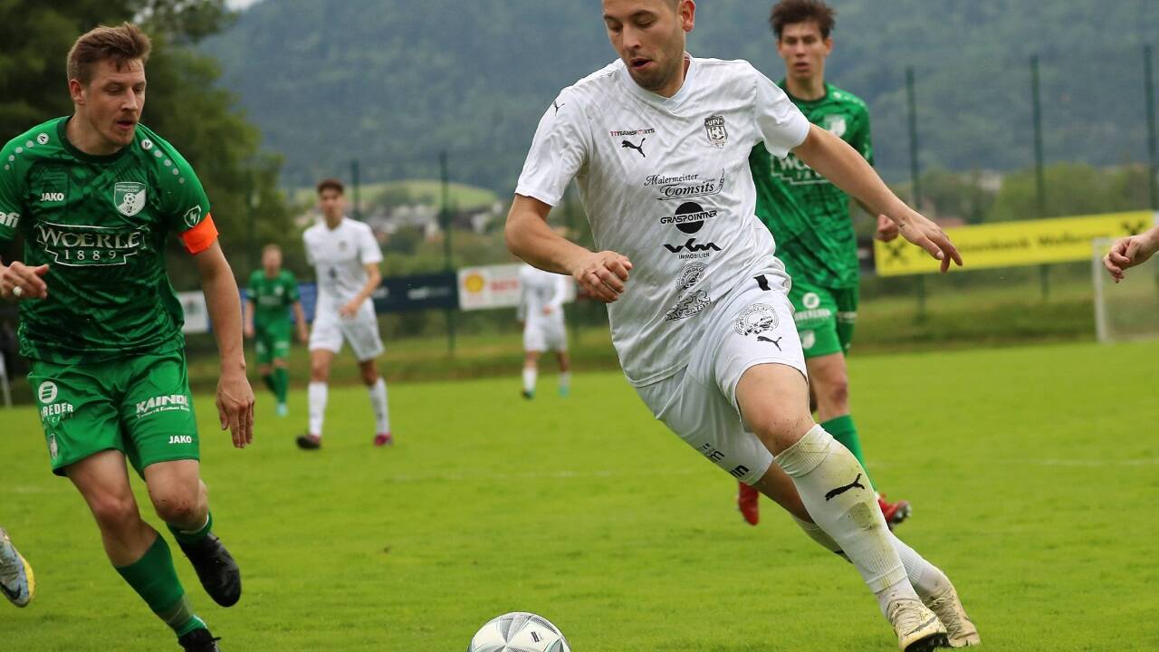 Franz Mrkonjic (rechts) glänzte gegen Siezenheim. 